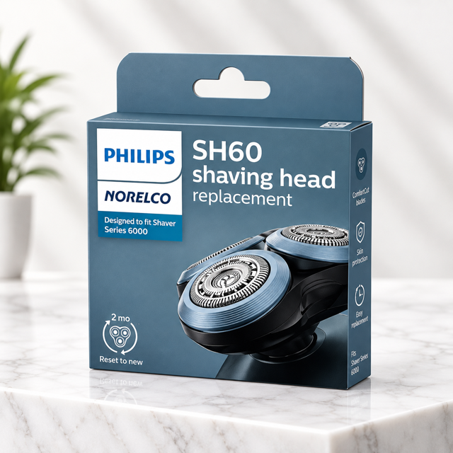 سری یدکی ریش تراش فیلیپس Philips Norelco SH60 مناسب سری 6000