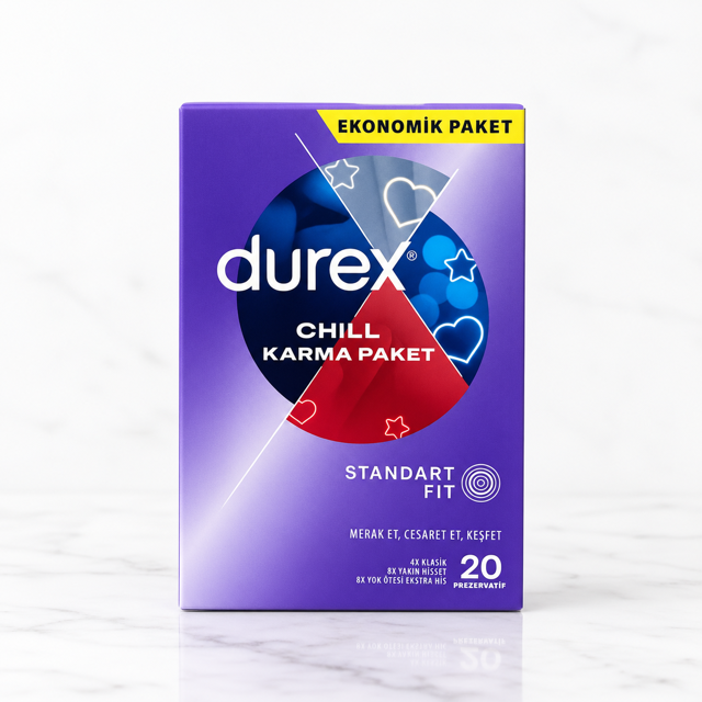 كاندوم دورکسChill Karma Paket بسته ٢٠عددي